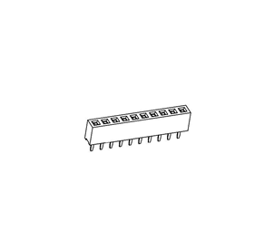 Female Header PH2.00mm Single row Straight Series